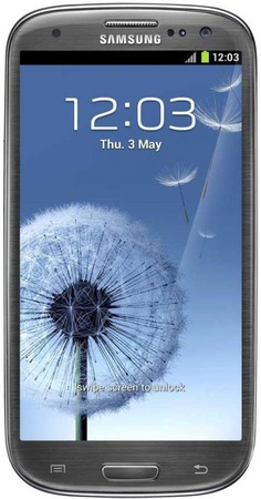 Смартфон Samsung Galaxy S3 GT-I9300 16Gb Titanium grey - Кимры